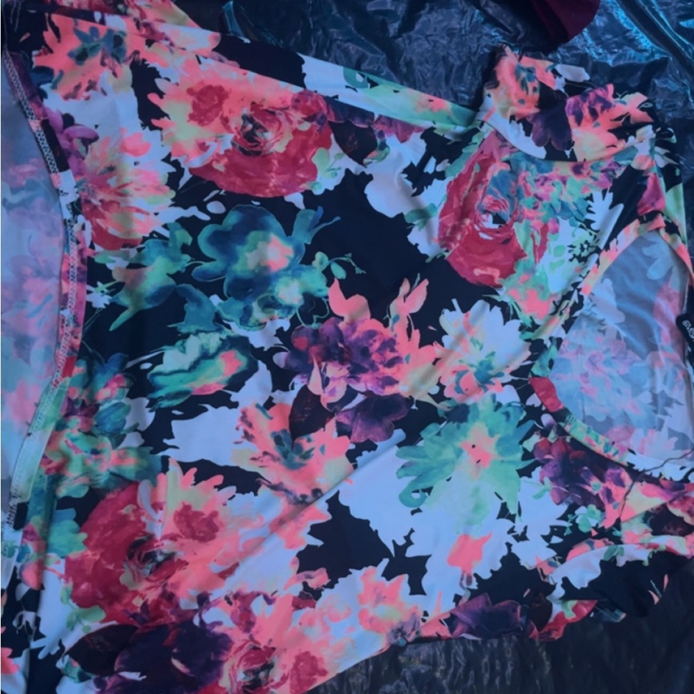 A medium flower shirt